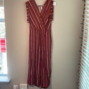 Wide leg jumpsuit
